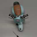 Simgoing 1 Pcs Doll Scooter Doll Vehicles Mini Electric Scooter with Music & Lights Could Rotate 360 Dolls Accessories Cute Scooters Ornaments Battery Not Included (Blue)