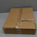 Cut-Out Design 16" Short Dog Gate for Small Dogs, Foldable Retractable Puppy Gate Indoor - Freestanding Lightweight Pet Barrier for Doorways, Stairs, Hallways (Extends to 35", White)