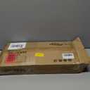 HOOBRO Freestanding Towel Rack for Bathroom, 2 Tier Decorative Bamboo Blanket Rack, Quilt Display Stand with Storage Shelf, 16.5" L x 9.4" W x 30.5" H, Bedroom, Living Room, Black BK02LB01