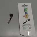 FixNZip Small Black Nickel Zipper Repair Kit | Universal No-Sew Slider Replacement for Pants, Skirts, Fine Garments, and Handbags | Instant and Reusable Zipper Repair Tool | Sizes 1-4