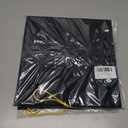 2 x Unisex Adult Matte Graduation Cap with Tassel Year Charm (Black)