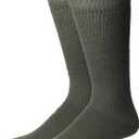 Jefferies Socks Men's Women's Unisex Military Ultra-dri Tactical Over The Calf Boot Socks 2 Pack, Size: 13-162