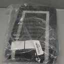 COSY HOMEER Soft Stair Treads Non-Slip Carpet Mat 28inX9in Indoor Stair Runners for Wooden Steps, Stair Rugs for Kids and Dogs, 100% Polyester TPE Backing 4pcs,Black