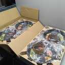 OXO Enhanced 12" Frying Pan Skillet, PFAS-Free Ceramic Nonstick, Durable Hard Anodized Cookware, Scratch Resistant, Stainless Steel Handle, Good Grips, Dishwasher & Oven safe, Black