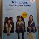 Graco Tranzitions 3-in-1 Harness Booster Car Seat, Forward Facing Car Seat, Highback, to Backless Booster, Cinder