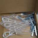 CondoMounts MSK9010 Steel Stud TV Mounting Kit | Wall Mount VESA Mount Screws, Anchors & Titanium Drill Bit | Heavy Duty TV Mounting Hardware Kit Supports 200lbs