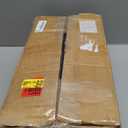 TEENFON Bathroom Wall Cabinet, Over The Toilet Space Saver Storage Cabinet with Barn Doors & Adjustable Shelf, Hanging Medicine Cabinet, Black UNGGX003HV1