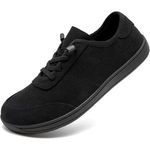 Womens Tennis Shoes Walking Slip on Running Sneakers Gym Sports Workout Jogging Mesh Breathable Lightweight Non Slip Comfortable Fashion (10, B All Black)