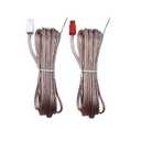 2X Speaker Cables Wires Cords (3 Meter Each Cable) Compatible for Sony Speakers