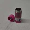 THERMOS FUNTAINER Water Bottle with Straw - 12 Ounce - Kids Stainless Steel Vacuum Insulated Water Bottle with Lid, Pink