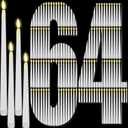 Rossesay 64 Pcs Wedding Flameless LED Taper Candles Battery Operated Candles 4 Sizes of 8.5'', 9.65'', 10.83'', 12.8'' Candlesticks Flickering for Halloween Christmas Church Wedding(White)