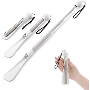 Fanwer Shoe Horn 36.2 Shoe Horn Long Handle Foldable Shoe Horn Travel for Seniors Pregnant Back Pain