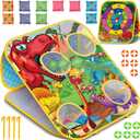 Bean Bag Toss Game for Kids - Cornhole Board Outdoor Toys for Toddlers -Party Activities Carnival Outside Yard Backyard Beach Lawn Games Toy for Kid Boys Girls Age 3 4 5 6 7 8 Year Old Birthday Gifts