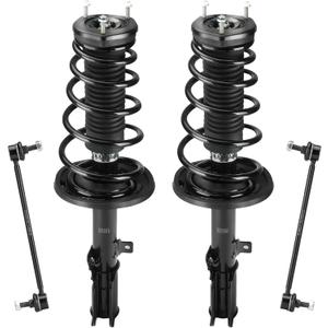 Rear Strut Assembly & Sway Bar Links 2007-2012 Camry Exc. SE Models, for 2008-2012 Toyota Avalon, Shock Absorbers Replace 172309 172310 4PCS