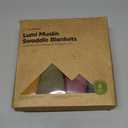 4-Pack Muslin Swaddle Blankets for Boys, Girls - Organic Baby Swaddles for Newborns, Soft & Breathable Receiving Baby Blankets for Girl, Boy, Neutral, Newborn Essentials Gift (Corals)