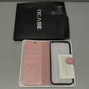 OCASE Compatible with iPhone 16 Pro Max Wallet Case, PU Leather Flip Folio Case with Card Holders RFID Blocking Kickstand [Shockproof TPU Inner Shell] Phone Cover 6.9 Inch 2024, Light Pink