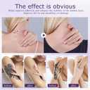 Body Coverage Perfector, 2pcs Waterproof Transfer-Resistant Body Makeup, Long-Lasting Tattoo Cover Up Cream for Legs & Body, Full Coverage Cream Foundation (Dark)