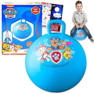 Paw Patrol Hopper Ball Set - 15" Ball for Boys and Girls Activities, Parties With Stickers | Outdoor Toys for Toddlers
