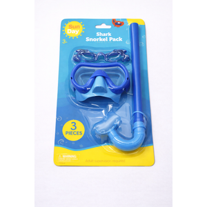 SunDay Shark Snorkel Pack,3 pcs