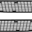 Riloer Air Inlet Grille Mesh Inserts, Car Air Inlet Vent Grille Cover Replacement, Compatible with Tesla Model Y Juniper 2025-2026, Black, 2 pcs (Small Grid)