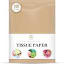 Desert Tan Gift Wrapping Tissue Paper for Gift Packaging, Floral, Birthday, Christmas, Halloween, DIY Crafts and More 15" X 20" 100 Sheets