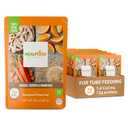 Real Food Blends Chicken, Carrots & Brown Rice - Pureed Food Meals for Tube Feeding with Protein, Vegetables & Fruits - 340 Calories for Lunch & Dinner - 9.4 oz (Pack of 12), BBD: JEN 13/2028