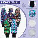 Tuiskusa Male Dog Diapers, High Absorbing Dog Belly Bands for Male Dogs, Washable Reusable Dog Male Wraps(5 Pack) XL