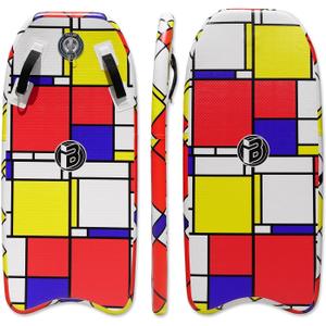 48" Inflatable Bodyboard w/ Hammer Seam – Folding Surfboard 15PSI Max, 48"L x 22"W x 2"D