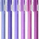 Mr. Pen- Retractable Mechanical Eraser Pen, 6 Pack, Twilight Colors, Erasers for Pencils, Eraser for Artists