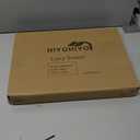 HIYOHIYO Clear Lazy Susan Organizer for Refrigerator Rectangular Fridge Turntable Organizers and Storage Pull Out & 360Rotating for Cabinet, Pantry, Kitchen, Table, Bathroom (1-Pack 13.7"x10.2")