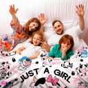 Cow Blanket Soft Cozy Flannel Cows Throw Blanket Bedding Decor Stuff Cow Lovers Gifts for Girls Women Kids Adults 50"x40"