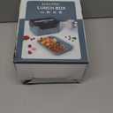 Electric Lunch Box Food Heater 100W, 4 in 1 Ultra Quick Heated Lunch Boxes for Adults 12V/24V/110V/220V Portable Food Warmer for Car/Truck/Office With Fork Spoon and Insulated Carry Bag (Mint Green)