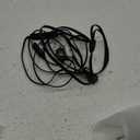 JBL Tune 310C - Wired Hi-Res in-Ear Headphones, Tangle-Free Flat Cable, 3-Button Remote with Microphone (Black)