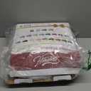 Homemate Electric Heated Blanket Twin Size - 62"x84" Heating Blanket Twin Size 1/2/4/6/8 Hours Auto-Off 10 Heat Level Over-Heat Protection Flannel Sherpa ETL Certification (18 - Light Beige)