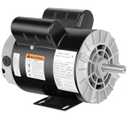 3.7 HP Air Compressor Motor, 3450 RPM Electric Motor, 230V 17.2A Single Phase Motor, 56 Frame 5/8" Keyed Shaft, Commercial-Duty CCW Rotation, 1.88" Shaft Length for Air Compressors