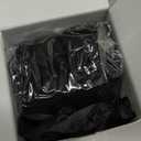 Sunany Travel Pillow, Inflatable Neck Pillow Used for Airplanes/Cars/Buses/Trains/Office Napping with Eye Mask/Earplugs (Balck) (Medium, Black)