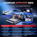 Autel Scanner MaxiCOM MK808S: 2026 Bidirectional Tool as MX808S MK808BT Pro M808Z, Work as MaxiCheck MX900 MK900BT, 28+ Service, 3000+ Active Tests, All System OBD2 Diagnostics, OS 11, 10X Faster