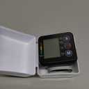 Wrist Blood Pressure Monitor -Bp Monitor, Automatic Blood Pressure Cuff 13.5-19.5 cm, High Accuracy, Backlit LCD Screen - 2 * 99 Sets of Memory for Home/Travel/Office Use