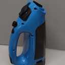 3 in 1 Rechargeable Window Vacuum Squeegee Cordless with 10 inch Blade, Window Cleaner for Efficiently Spraying, Wiping and Vacuuming Windows, Mirrors, Shower Glass, Tiles and Countertops, Blue