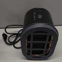 Indoor Electric Portable Space Heater, 1200W Personal Desk Heater, Fast Quiet Heating Ceramic for Large Room,Bedroom and Office Use (White)