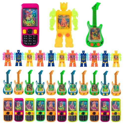 Handheld Water Game,Water Ring Toss Handheld Toys Mixed Designs, Ideal for Party Favors Goodie Bag Stuffers Classroom Rewards Prizes Birthday Return Gifts Valentines Day Back to School Gifts (36)