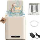 Mini Fully Automatic Washing Machine for Delicates, Ideal for Bras, Underwear, and Socks - Compact and Efficient Laundry Solution (Dimensions 12"D x 12"W x 14"H)