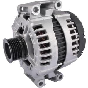(11)180A 12V CW Alternator Replacement for Mercedes CL550 CLK550 CLS550 E350 GL550 R350 GL450 ML450 S550 SLK350 2006-2018 6-Groove 0121715114 AL0844N