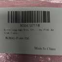 Girls Metallic Active Leggings Size 4-14 Years Shiny Sparkly Mystique Stretch Ankle Length for Kids Youth Teen (Pink)