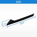 CARMOCAR A-Pillar Front Molding Windshield Outer Trim Right (Passenger Side) Replacement for Ford Explorer 4 Door Utility 2011-2019 Replaces BB5Z-7803145-AA BB5Z-7803137-AB 1 Pack