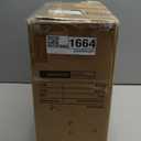 Storage Ottoman Round Footrest Stool, Vanity Stool Chair Faux Teddy Fur with Storage, Modern Multifunctional Chairs, Cream White UASND51W