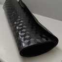 Rubber Diamond-Plate Rubber Flooring Rolls 9.84Ft x 3.3 Ft Rubber Sheet Mat 3 mm Thickness Anti-Slip Garage Floor Mats Waterproof Floor Protection for Home, Gym, Garage, and Vehicles