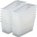 Really Good Stuff Durable Book and Binder Holders - 12 Pack (Clear)
