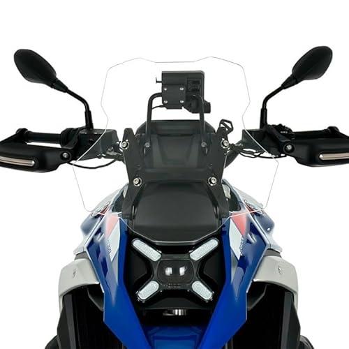 KATIE DEVI Windshield Windscreen Large 19.68" High Airflow Wind Deflector Replacement for BMW R1300GS R1300 GS R 1300 GS ADV Adventure 2023 2024 Motorcycle Accessories (Transparent) : Automotive