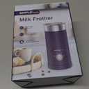 SIMPLETASTE Milk Frother, 4-in-1 Electric Milk Steamer, Automatic Warm and Cold Foam Maker and Milk Warmer for Latte, Cappuccinos, Macchiato